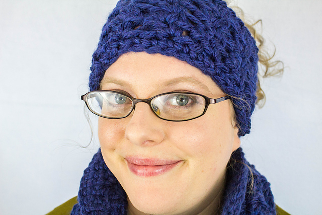 Crochet Cowl and Headband Set