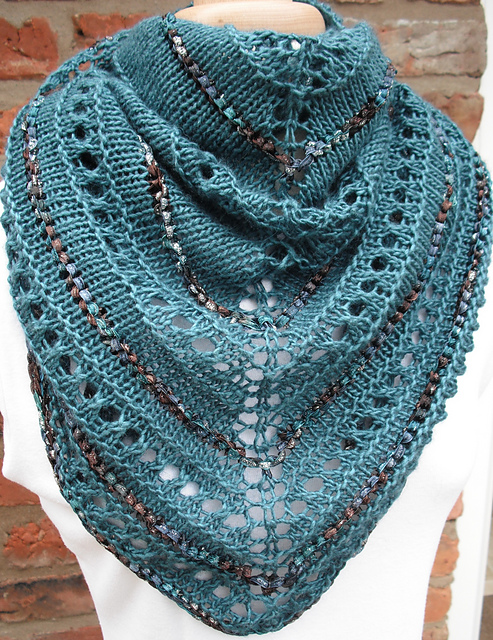 Shimmering Seas Shawl