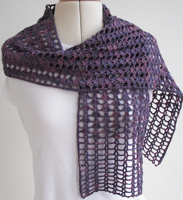 Progressive Crochet Scarf