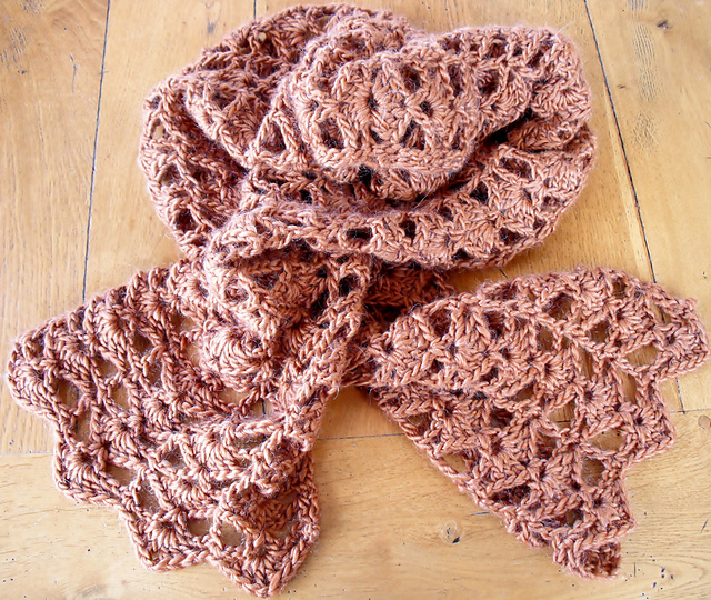 January Crochet Scarf