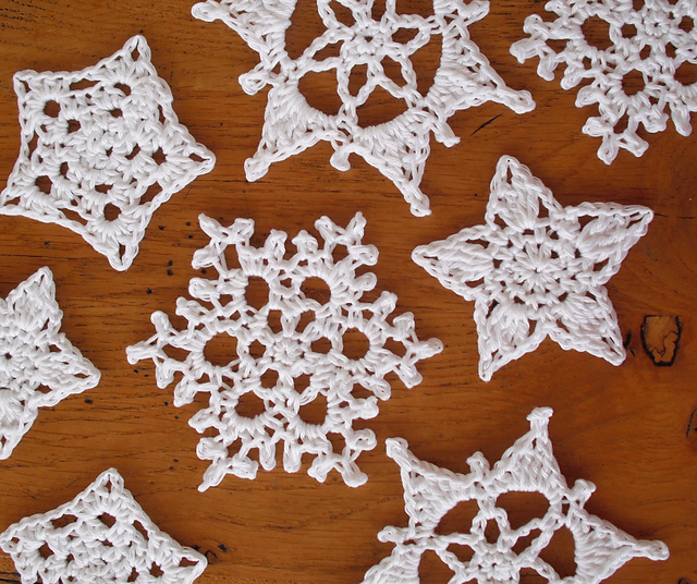 Quick and Simple Snowflakes and Stars