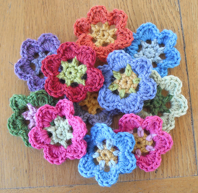 Anniversary Crochet Flower