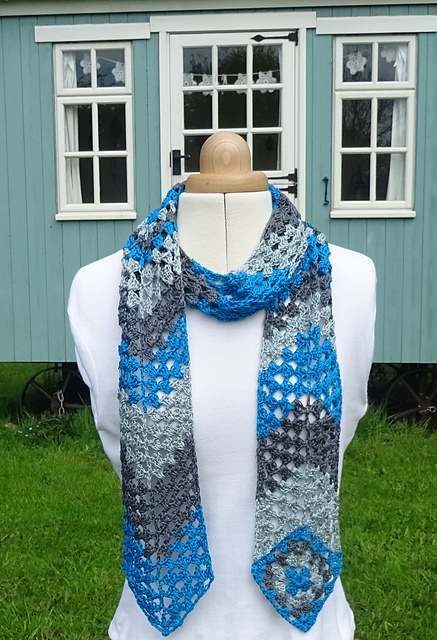 Granny Chevron Scarf