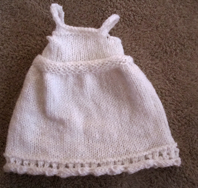 Polly Dolly's White Dress