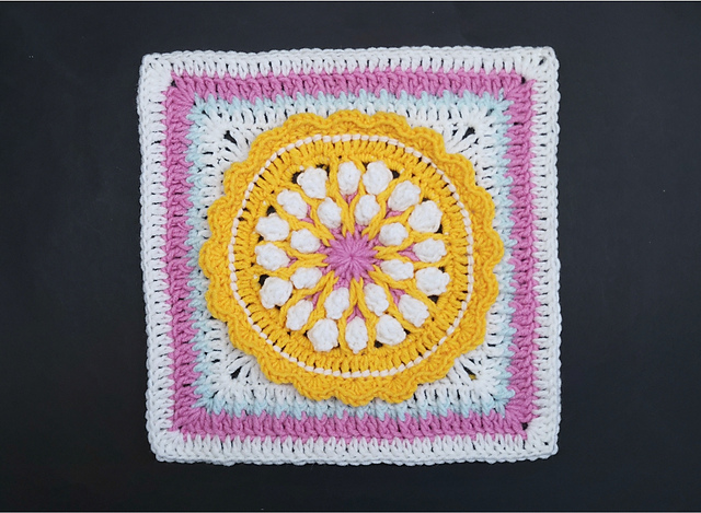 Floral Square #20