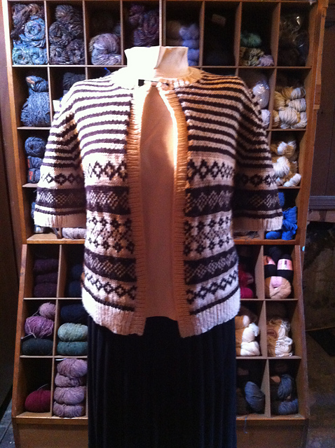 Fair Isle Cropped Vest