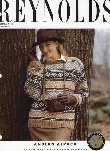 Peruvian Patterned Pullover
