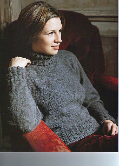 Woman's Alpaca Polo Neck