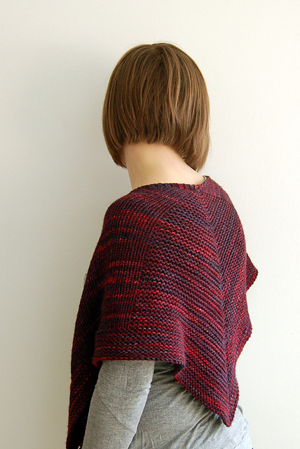 Blackcurrant Shawl