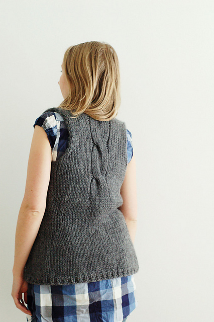 Crisp and Gray Vest