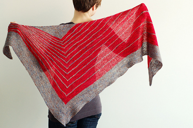 Ravelry: Stripe Study Shawl pattern by Veera Välimäki