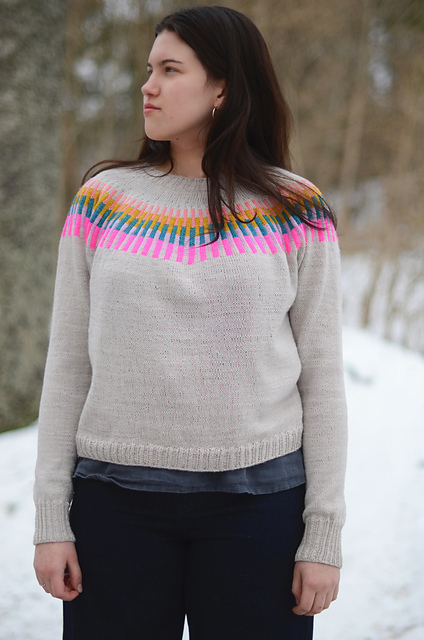 Ravelry: Popsicle Sweater pattern by Veera Välimäki