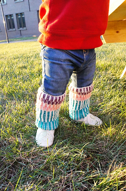 The Rainbow Heavy Legwarmers