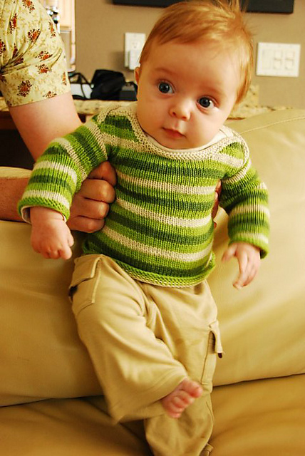 Matelot Sweater with cables