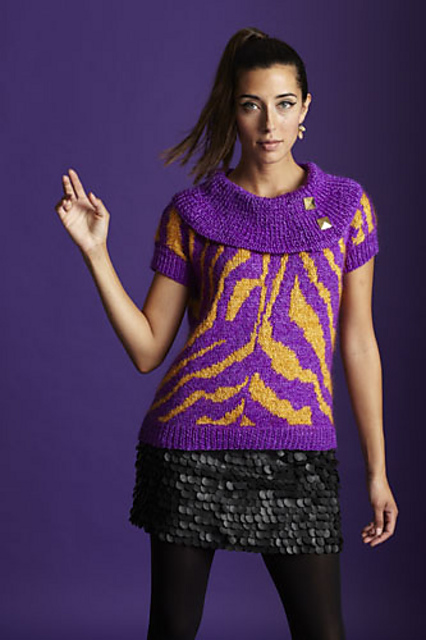 #17 Zebra Print Top