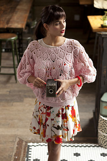#13 Pineapple Stitch Dolman