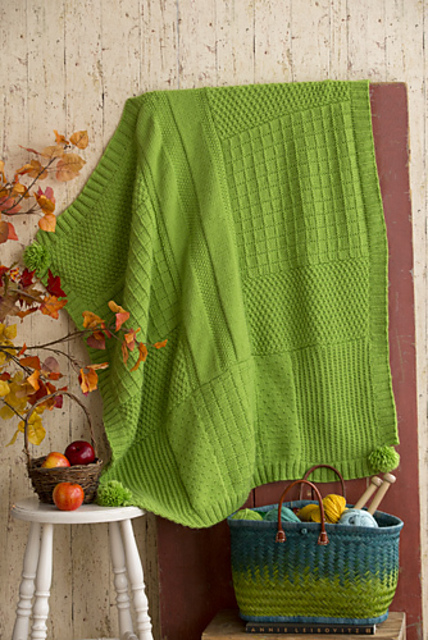 #21 Knitted Block Afghan