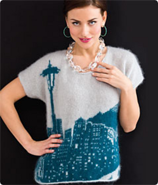 Seattle Skyline Pullover