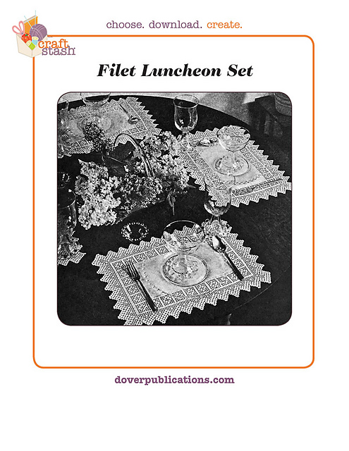 Filet Luncheon Set