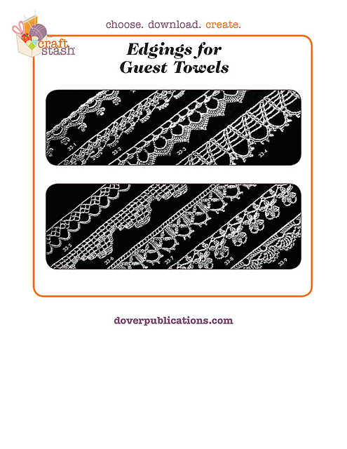 Edgings for Guest Towels