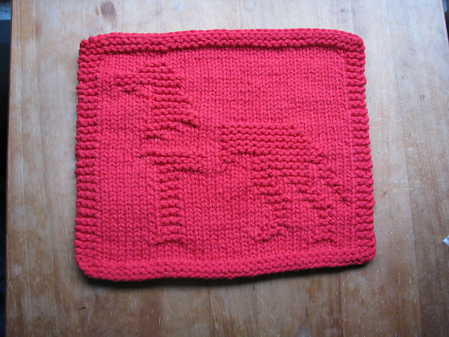 Great Dane Service Dog Washcloth