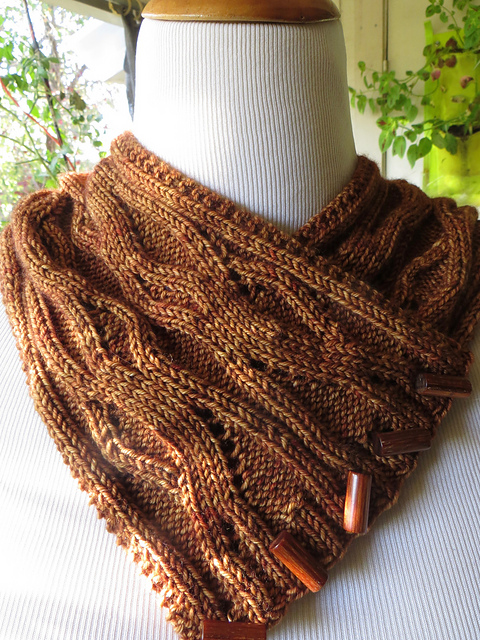 Rooted Cowl and Scarf