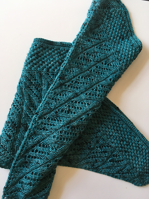 Curling Fern Shawl