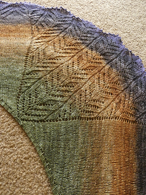 Unfurling Fern Shawl