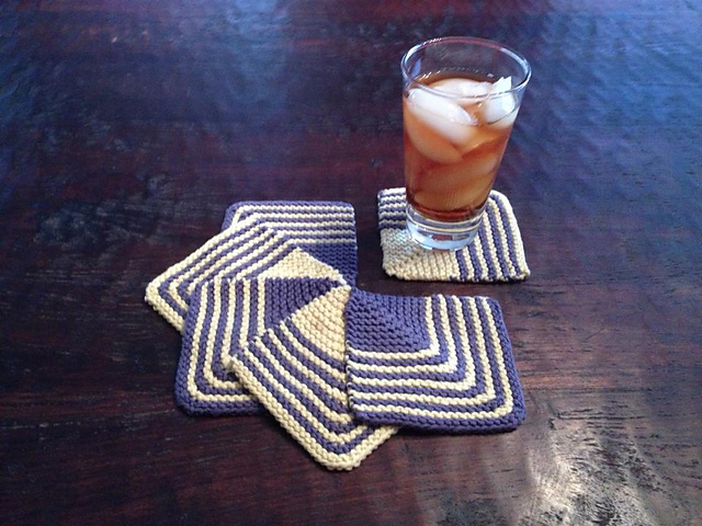 Ravelry: Mitered Squares pattern by Staci Perry