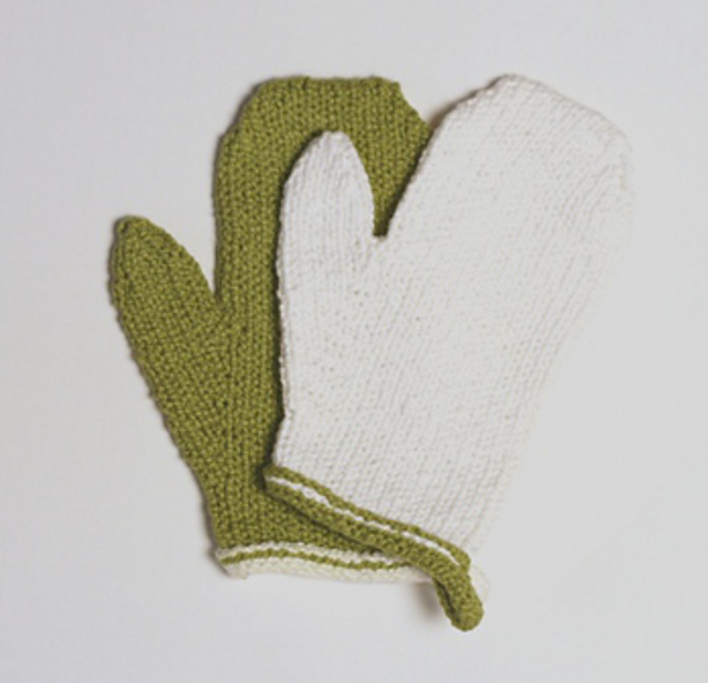 Cotton Wash Mitts