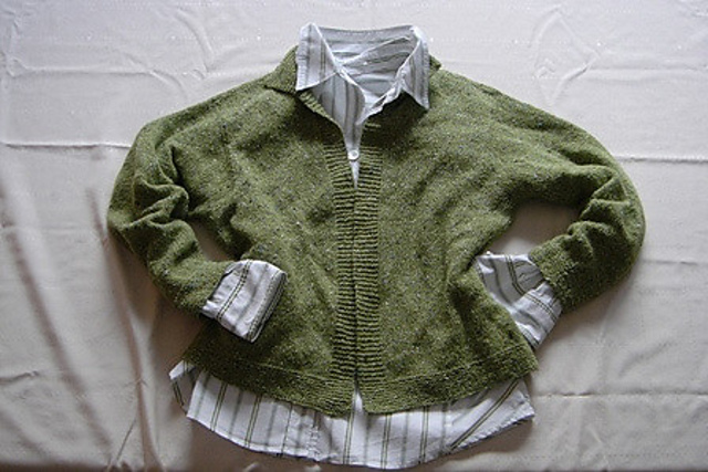 Buttonless Evening Cardi-Jacket