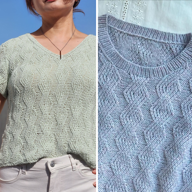 Diarib for Summer 다이아립 썸머(V-neck&Round-neck)