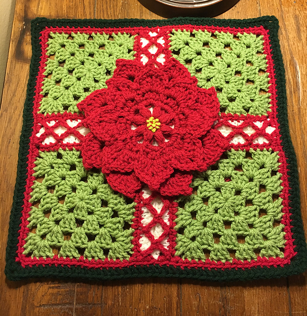 Gift Wrapped Afghan Square
