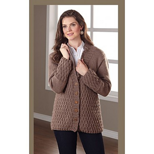 Alternate Ribs Cardigan #98495-7N