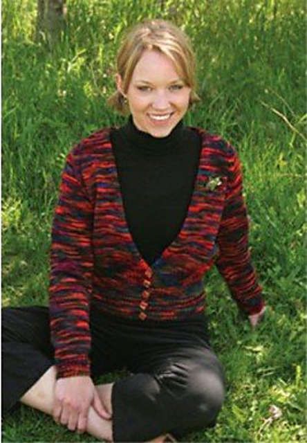 Back to Basics Cardigan In the Round