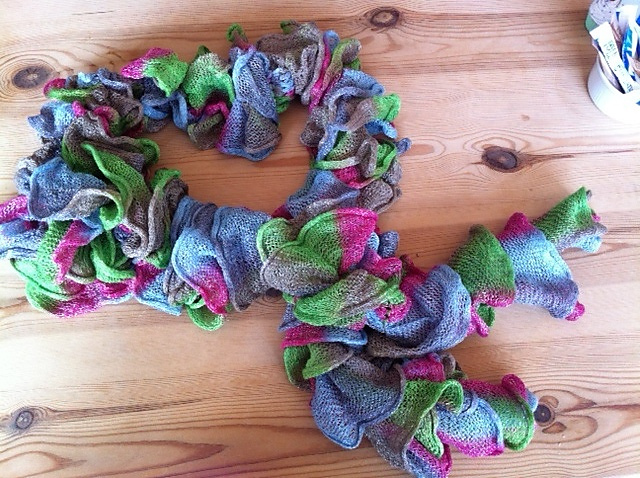 Katia Bossa Nova Ruffle Scarf
