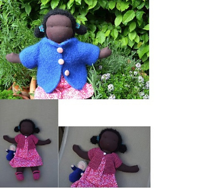 Felted jacket - cardigan - shoes