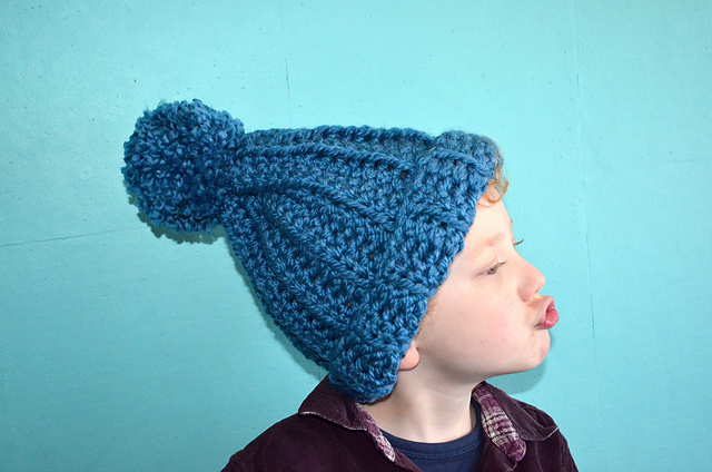 Mega Pom Pommy Hat