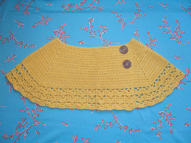 sunny shawlette