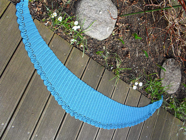 Tender wavelet shawl (Dutch version)