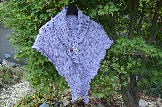 Little shell shawl