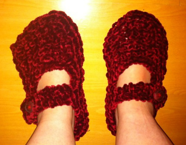 Mary Jane Slippers