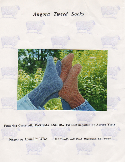 Angora Tweed Socks