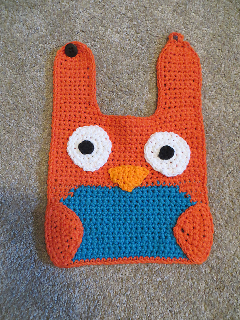 Owl Drool Bib