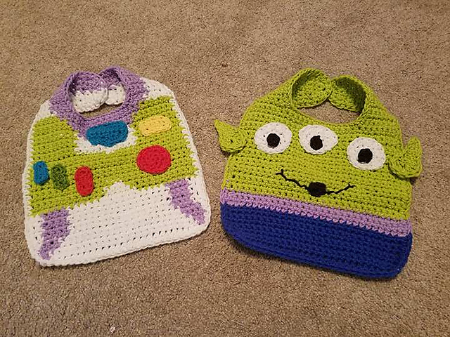 Buzz Lightyear Suit Bib