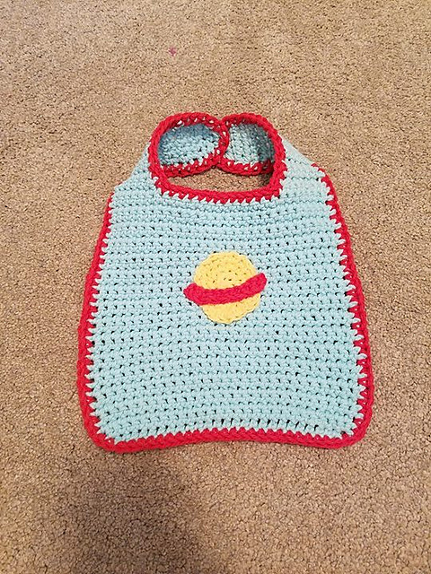 Rugrats' Chuckie Inspired Bib