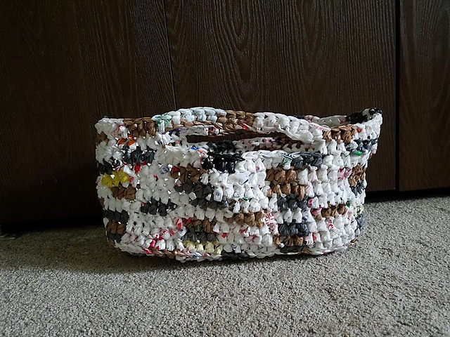 Plarn Storage Basket