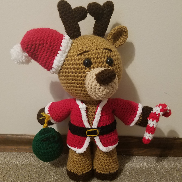 Stuart the Santa Reindeer