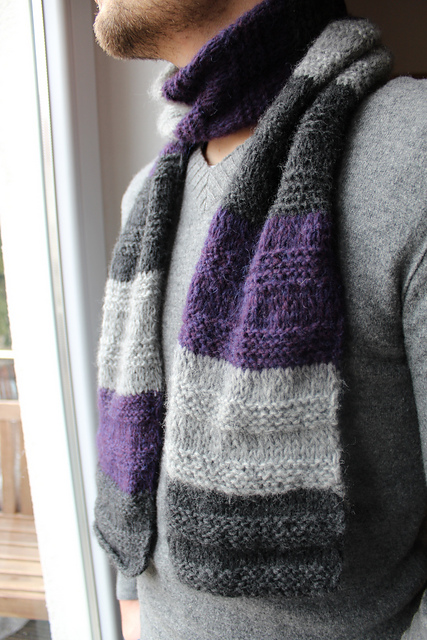 man scarf