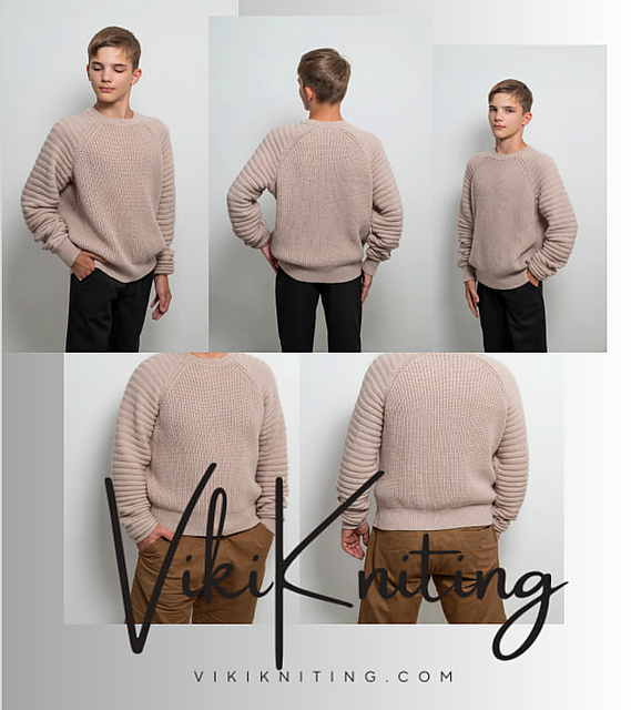 Men's Raglan Sweater